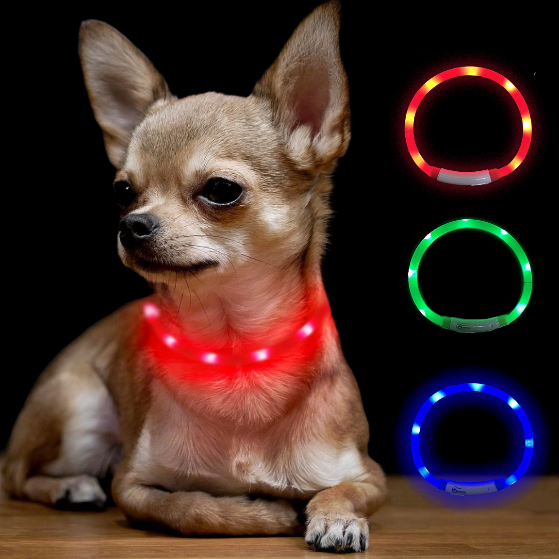 Silicone LED Dog Collar,USB Re - đánh giá và giá Dog Muzzle Silicone