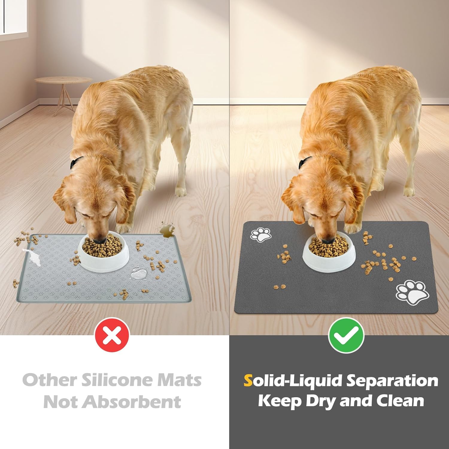 Pet Feeding Mat-Absorbent Dog  - đánh giá và giá Pet Supplies For Dogs