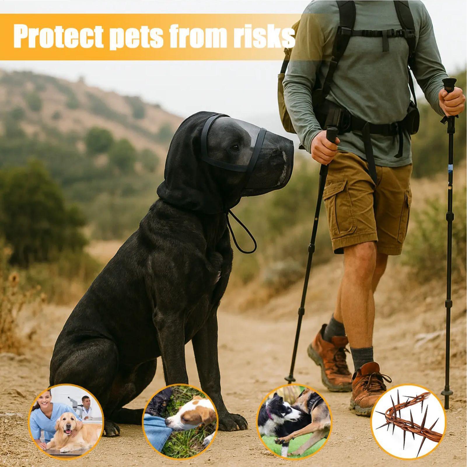 Mesh Muzzle For Dogs Mesh Anti - đánh giá và giá Dog Muzzle Silicone