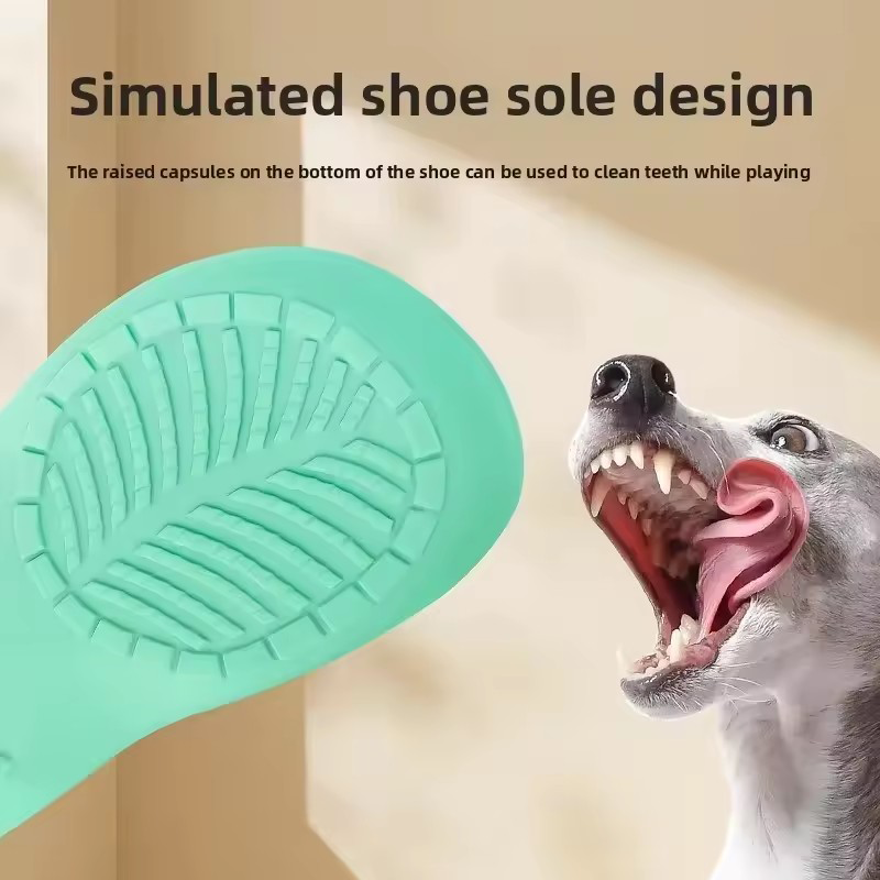 Squeaky Silicone Slipper Dog C - đánh giá và giá Dog Muzzle Silicone
