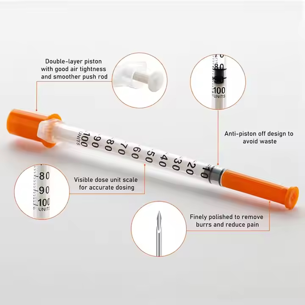 5/10/20Pcs U-100 Insulin Syrin - đánh giá và giá Pet Supplies Vet