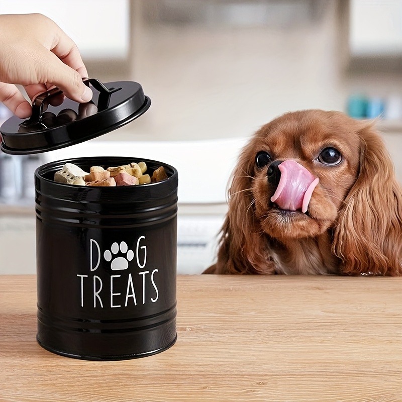 Metal Dog Treat Container Dog  - đánh giá và giá Pet Supplies For Dogs