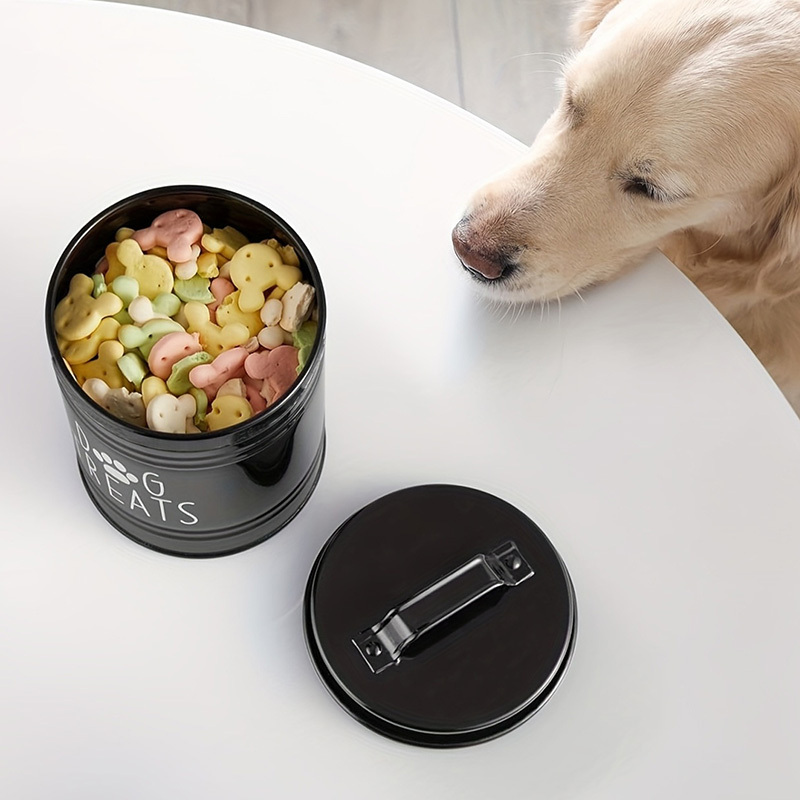 Metal Dog Treat Container Dog  - đánh giá và giá Pet Supplies For Dogs