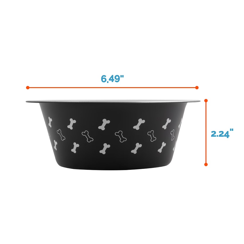 Stainless Steel Dog Bowl with  - đánh giá và giá Pet Supplies For Dogs