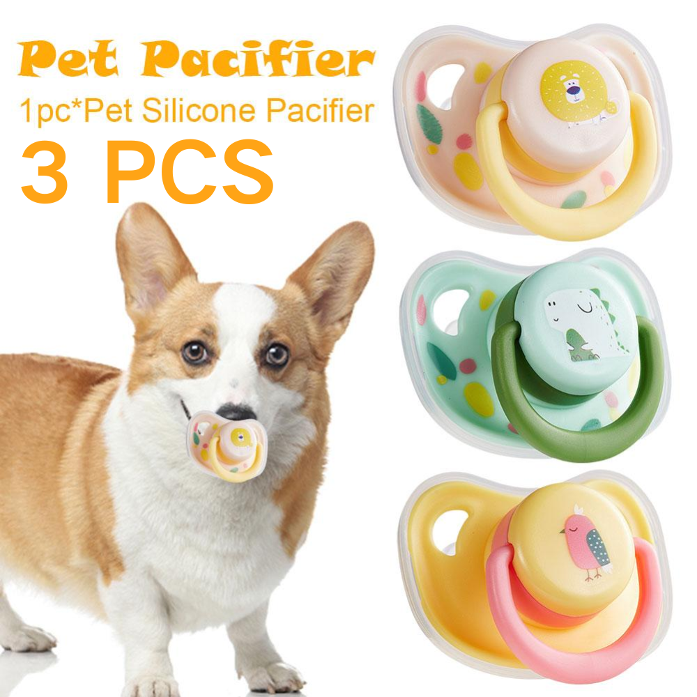 Practical Pet Calming Pacifier - đánh giá và giá Dog Muzzle Silicone