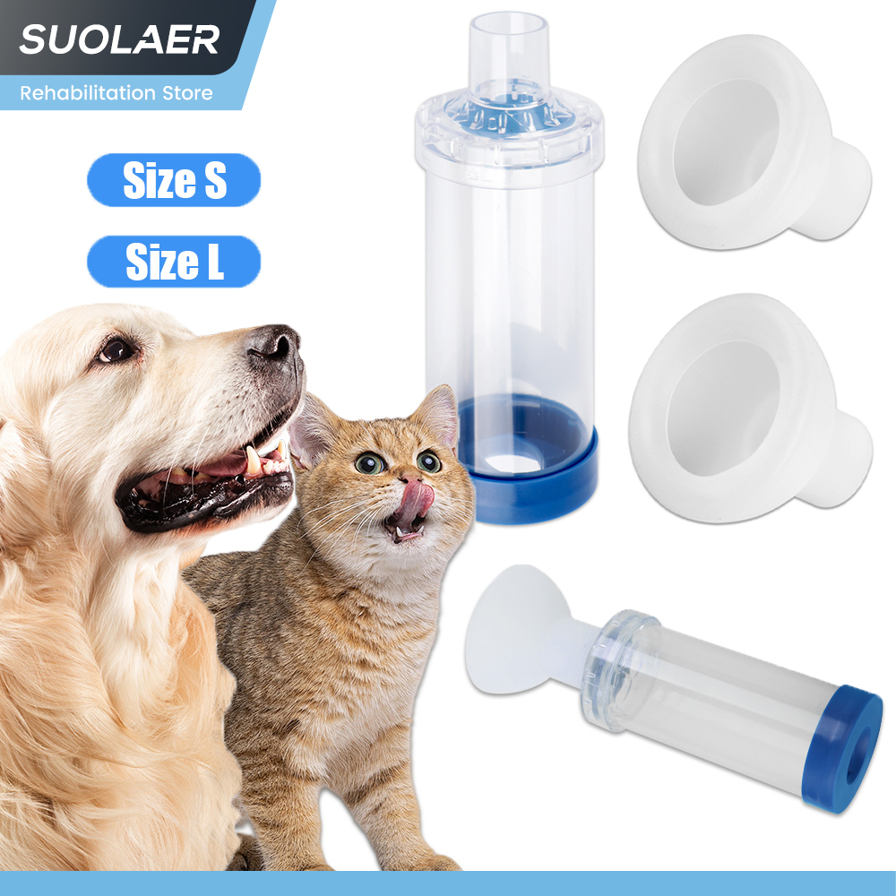 Inhaler Spacer 2 Size Masks fo - đánh giá và giá Pet Supplies For Dogs