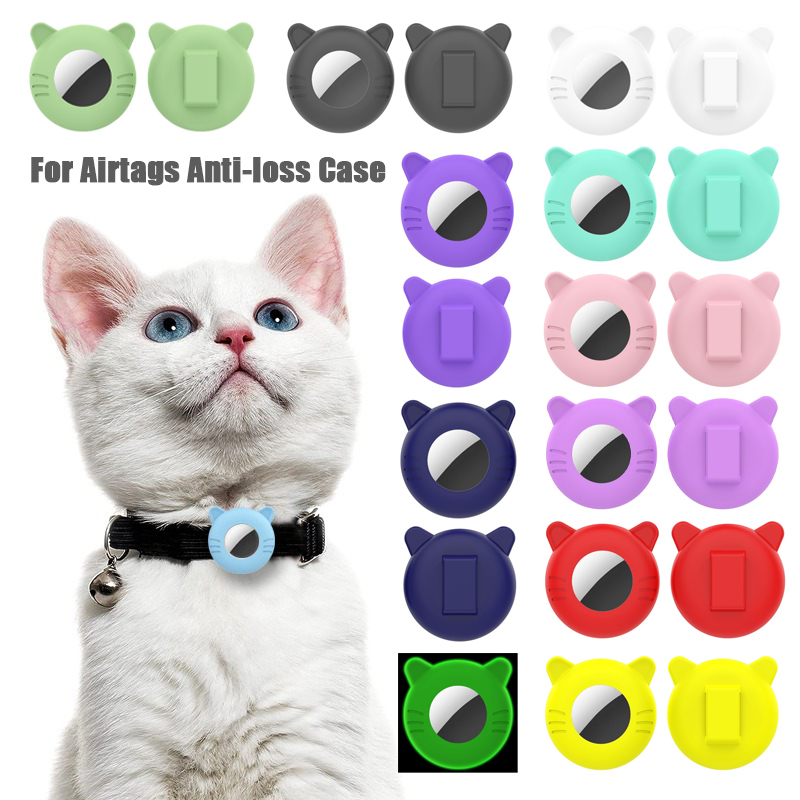 For Airtag Case Cat Collar Hol - đánh giá và giá Dog Muzzle Silicone